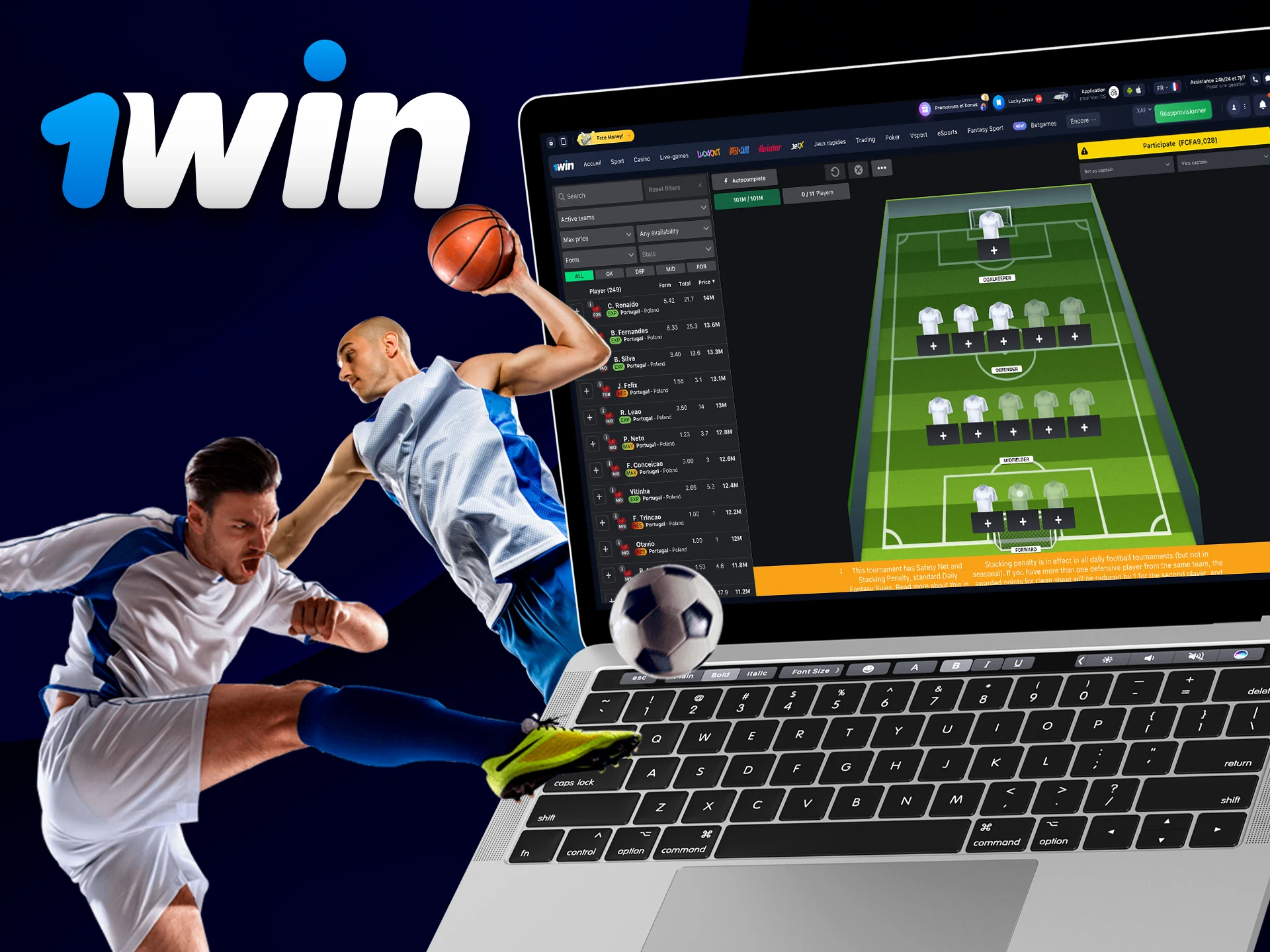 Découvrez Sport Fantastique de plus près sur 1Win.