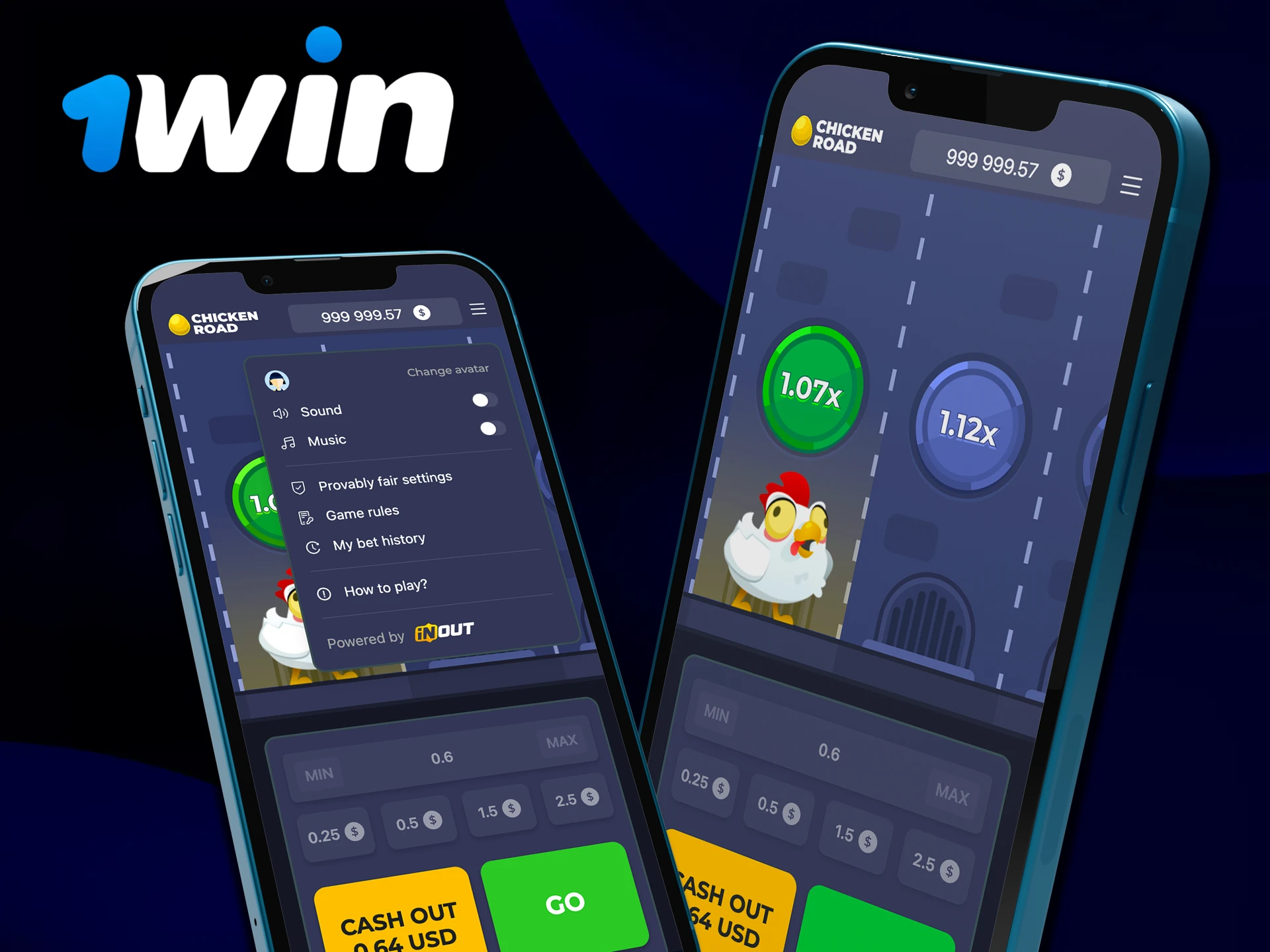 Jouez et profitez de l'expérience inoubliable de Chicken Road depuis n'importe où dans le monde grâce à l'application mobile 1win.