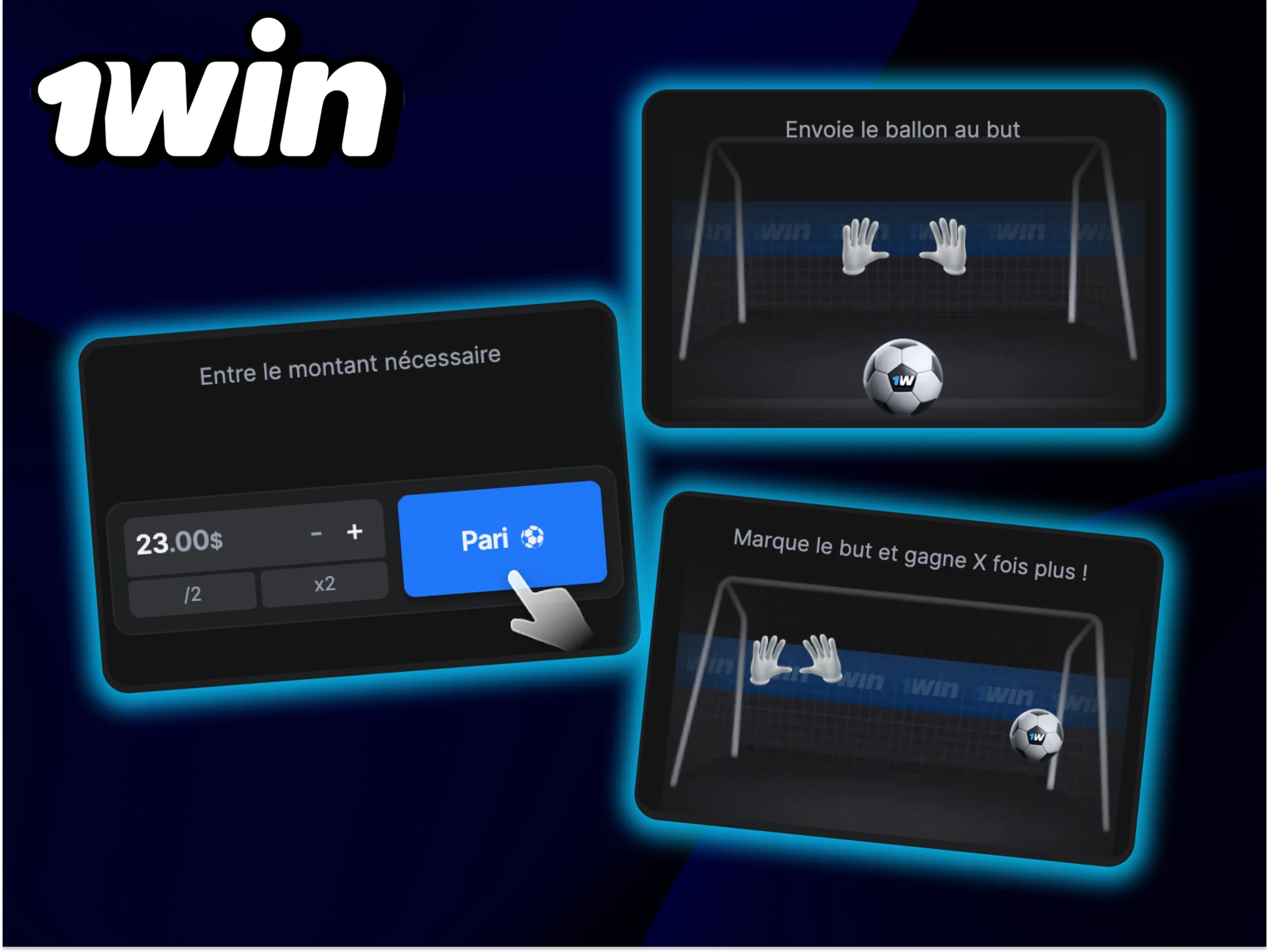 Découvrez les règles du jeu Penalty sur 1Win.