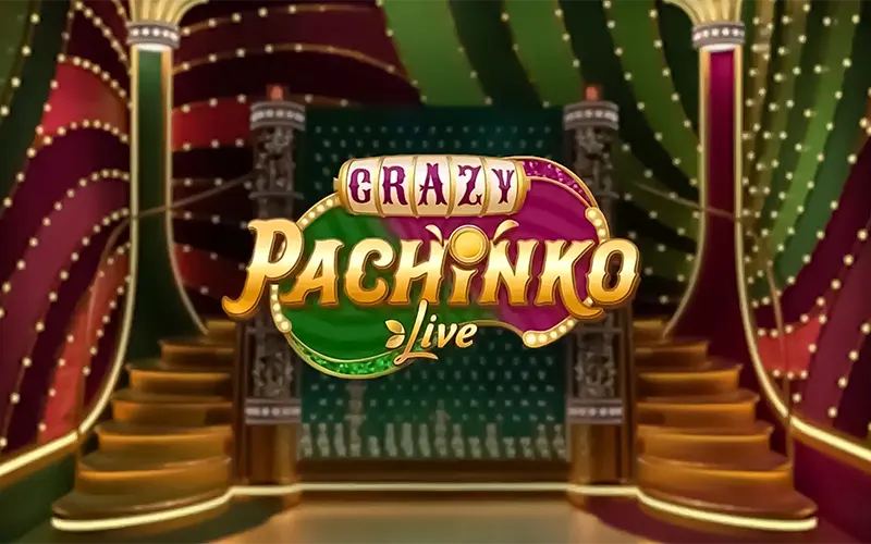 Plongez dans le spectacle haut en couleur Crazy Pachinko sur 1win.