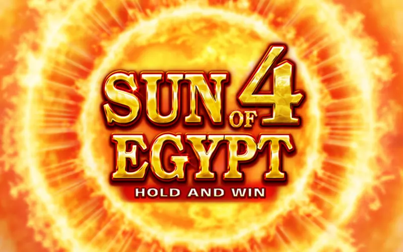 Inscrivez-vous sur 1win et jouez à Sun of Egypt 4 Hold and Win.