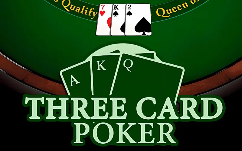 Essayez le Three Card Poker au casino 1win.